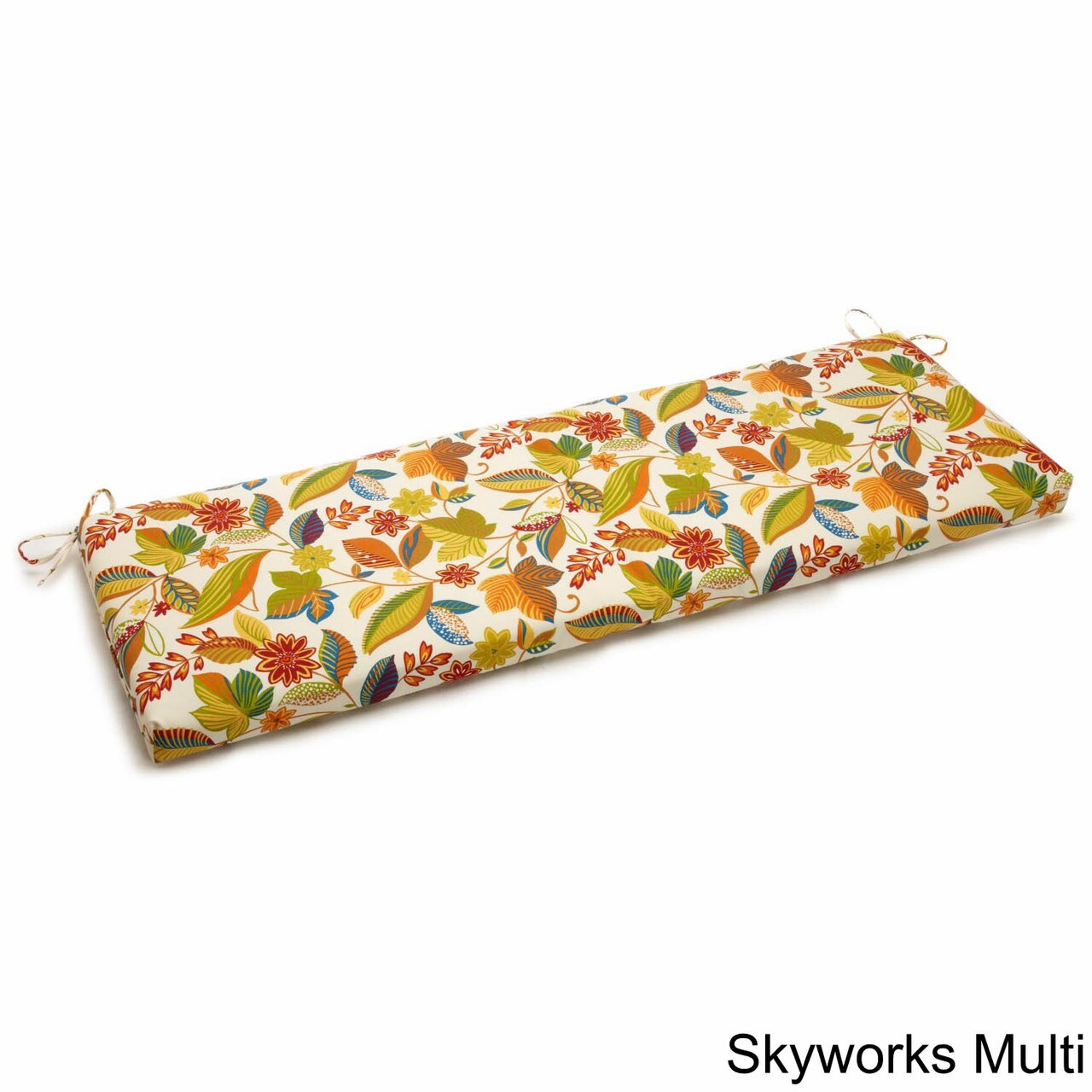 57-inch by 19-inch Outdoor Spun Polyester Loveseat Cushion - Skyworks Multi